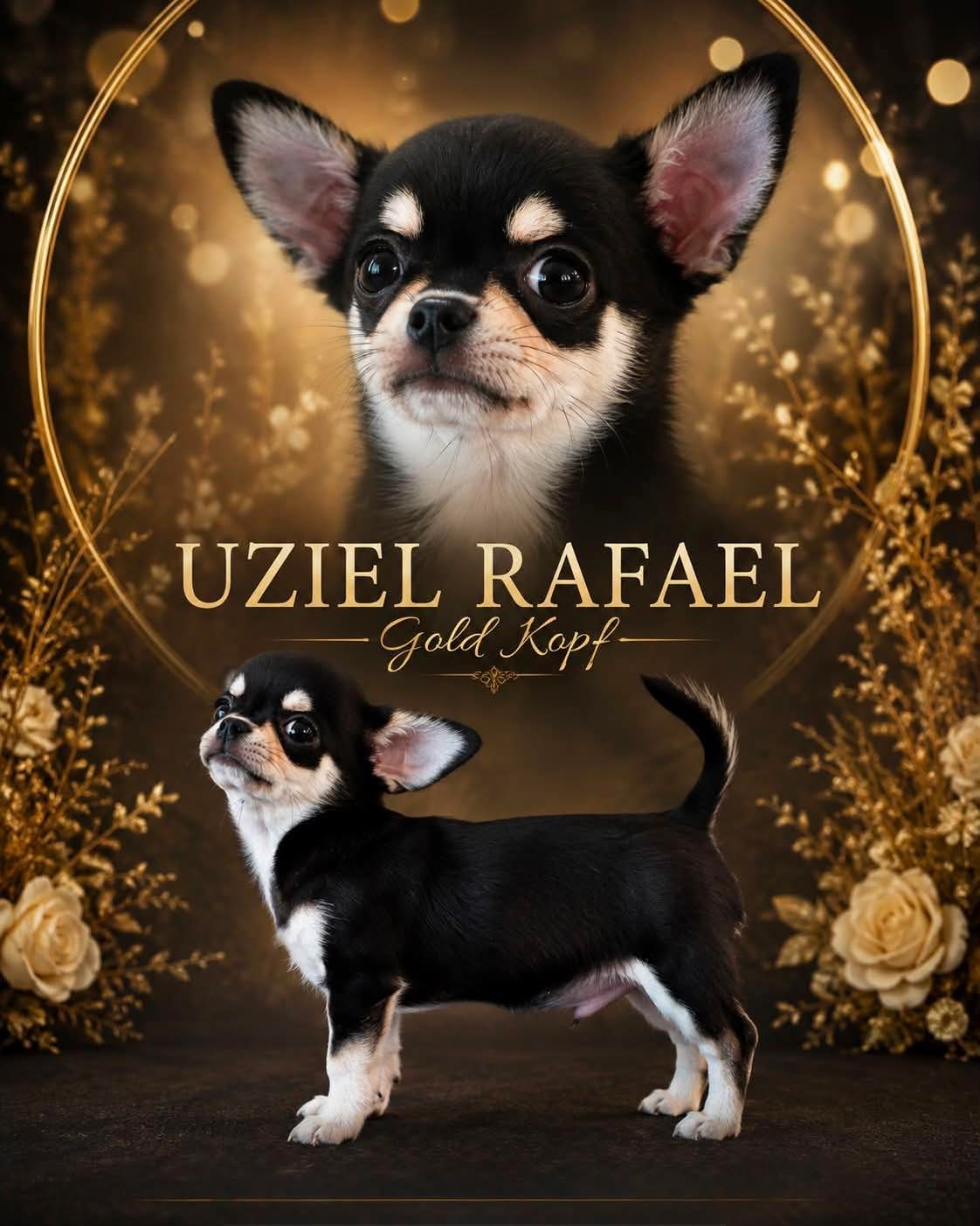 Uziel Rafael Gold Kopf